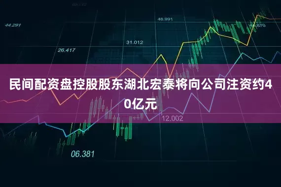 民间配资盘控股股东湖北宏泰将向公司注资约40亿元