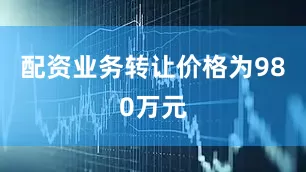 配资业务转让价格为980万元